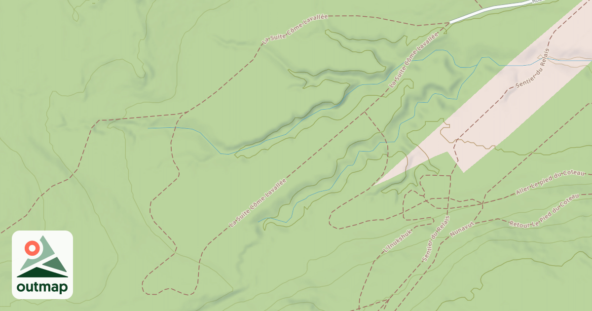 Map of La Suite Côme-Lavallée