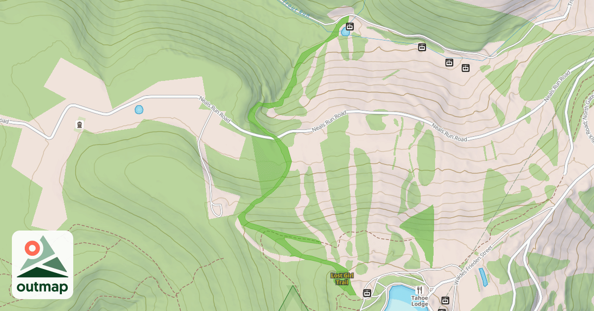 Map of Lost Girl Trail