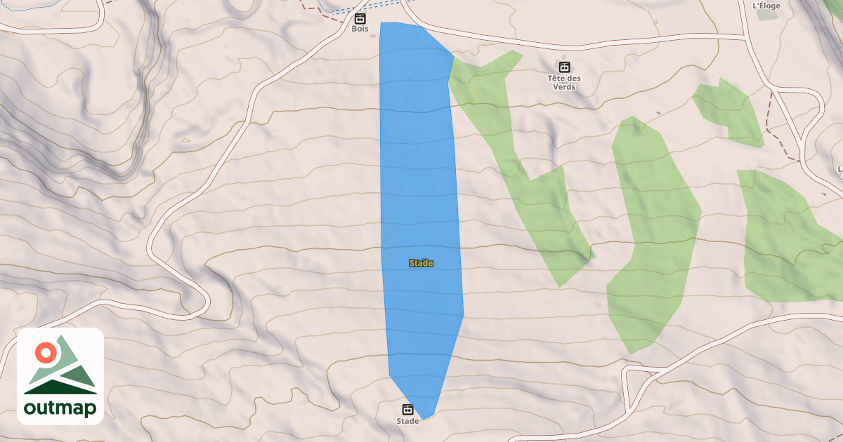 Map of Stade