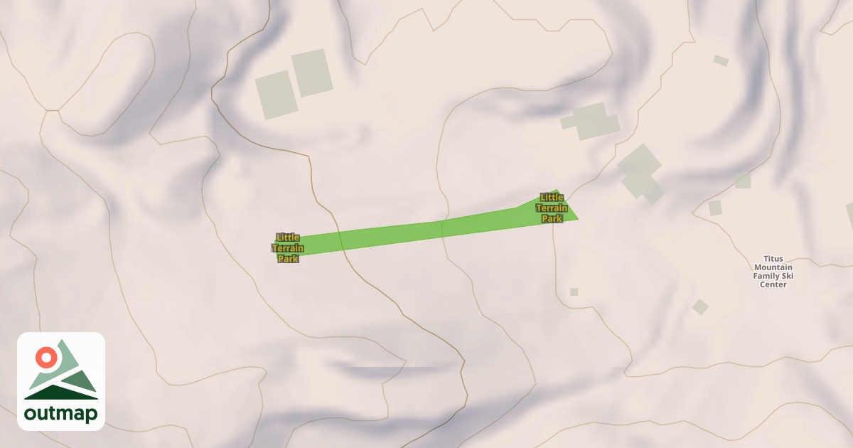 Map of Little Terrain Park
