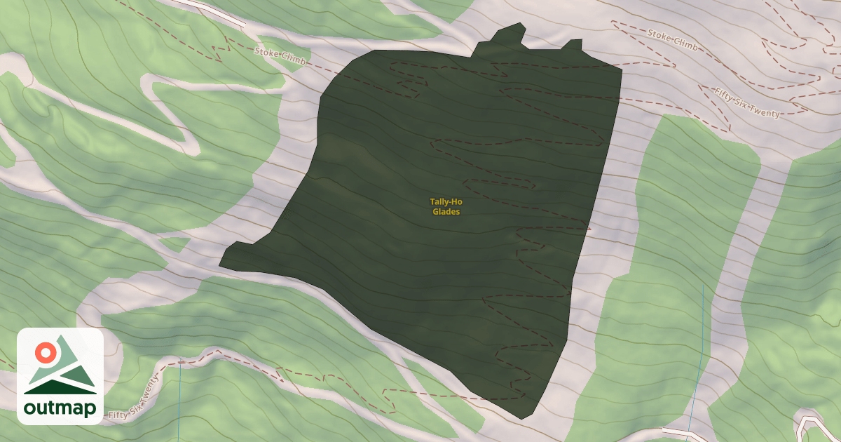 Map of Tally-Ho Glades