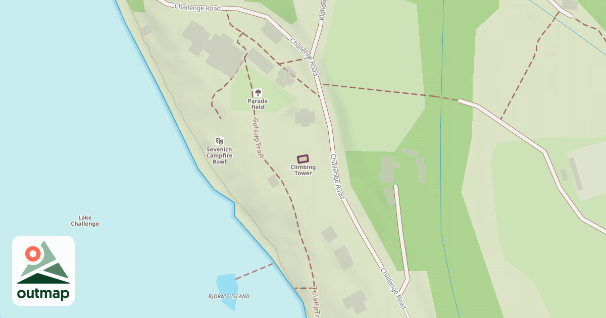 Map of Climbing Tower