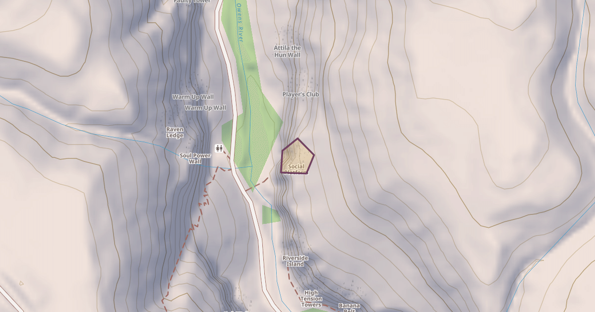 Map preview of Social Platform