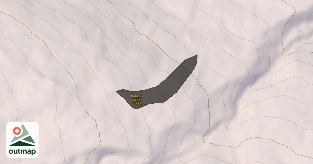 Map of Deuce's Wild Glade