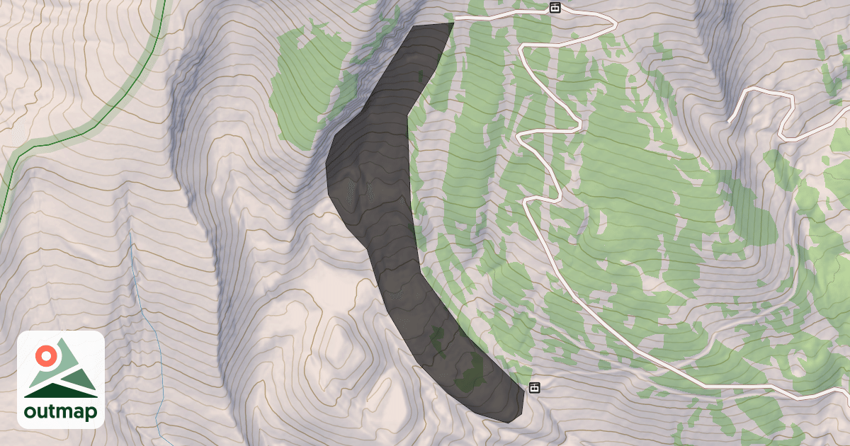 Map of Rock Valley