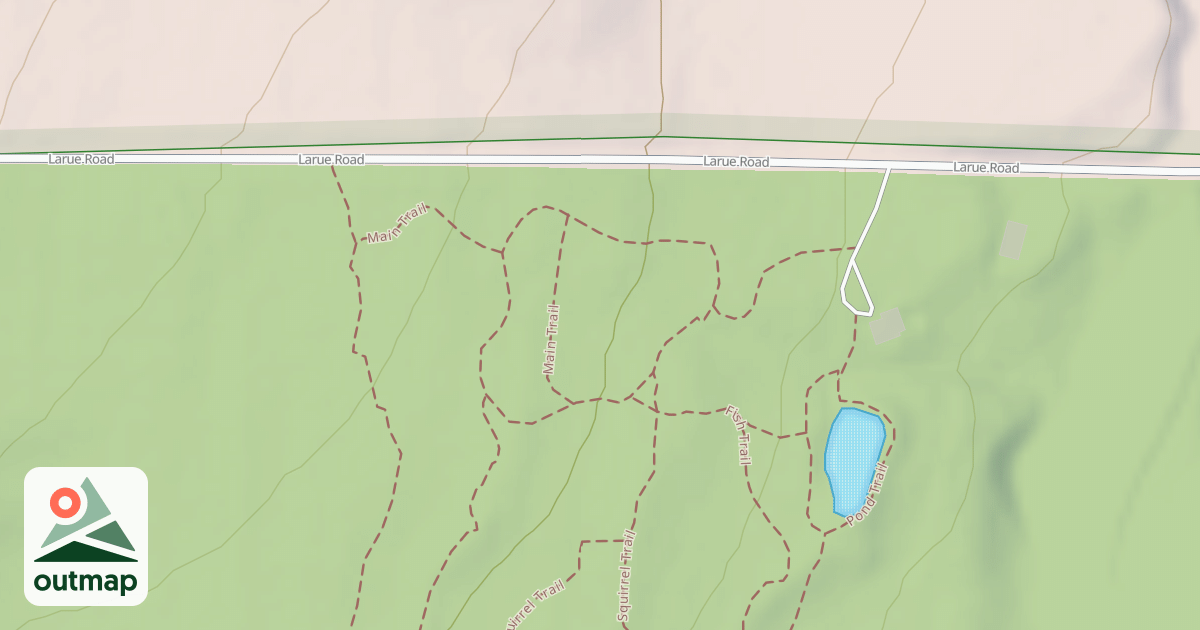 Map of Main Trail