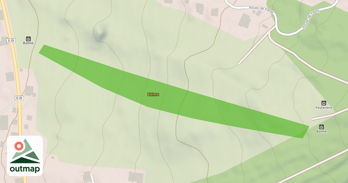 Map of Balme