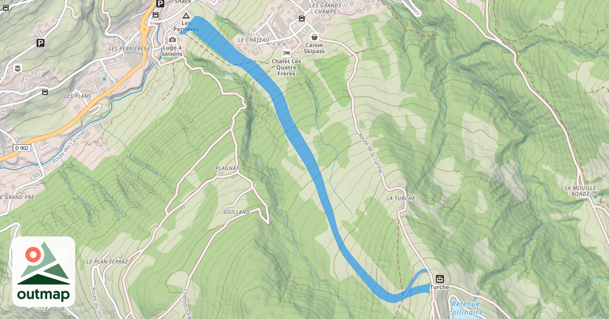 Map of Mélèze