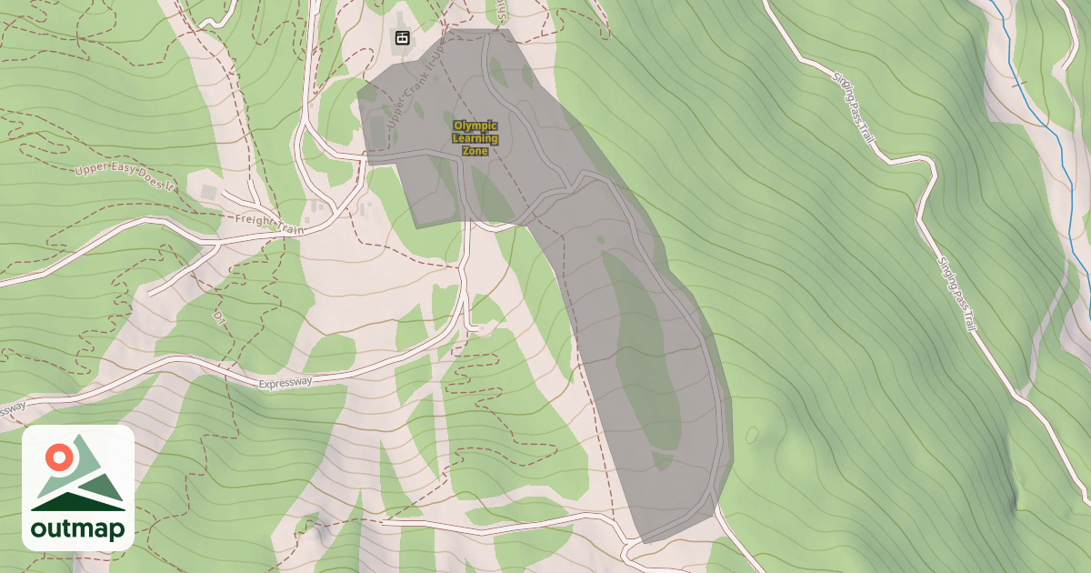 Map of Olympic Learning Zone