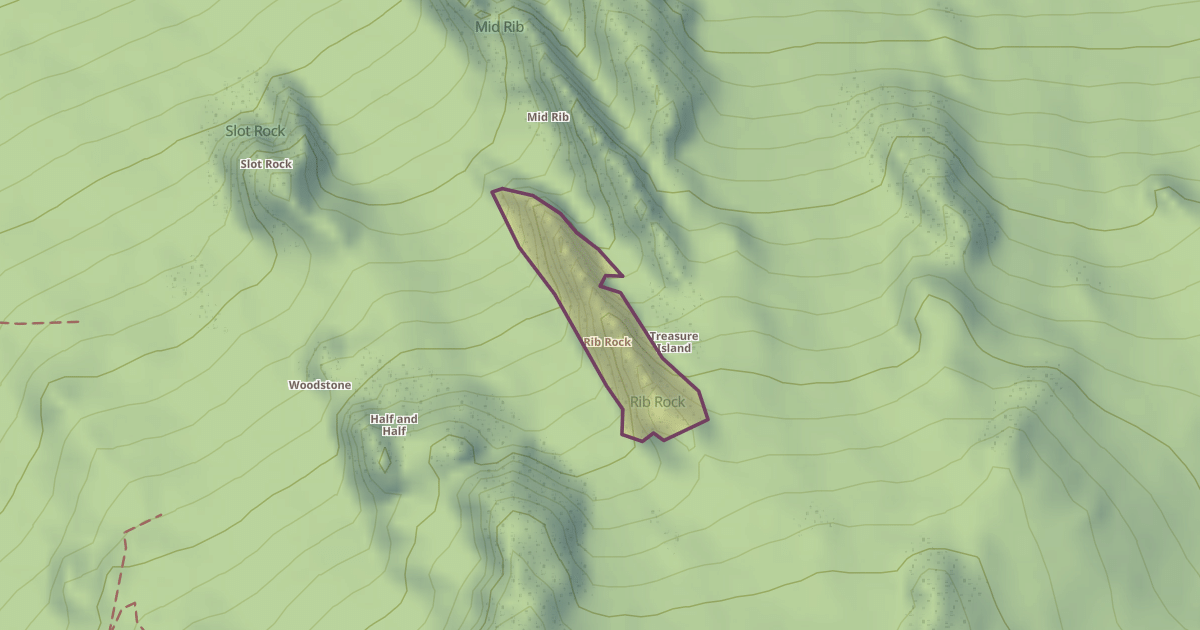 Map preview of Rib Rock
