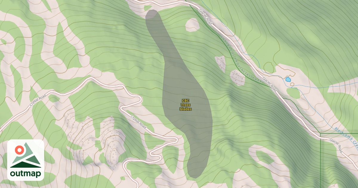 Map of CBC Trees Glades