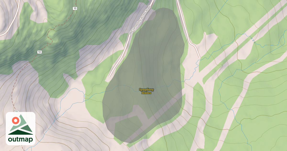 Map of Symphony Glades