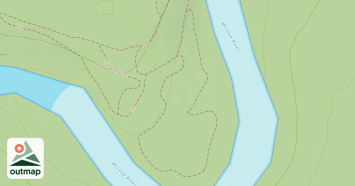 Map of Willow Trail