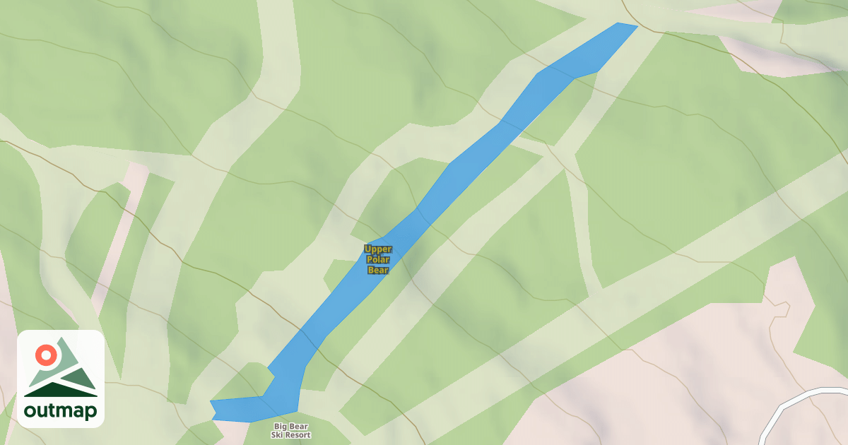 Map of Upper Polar Bear