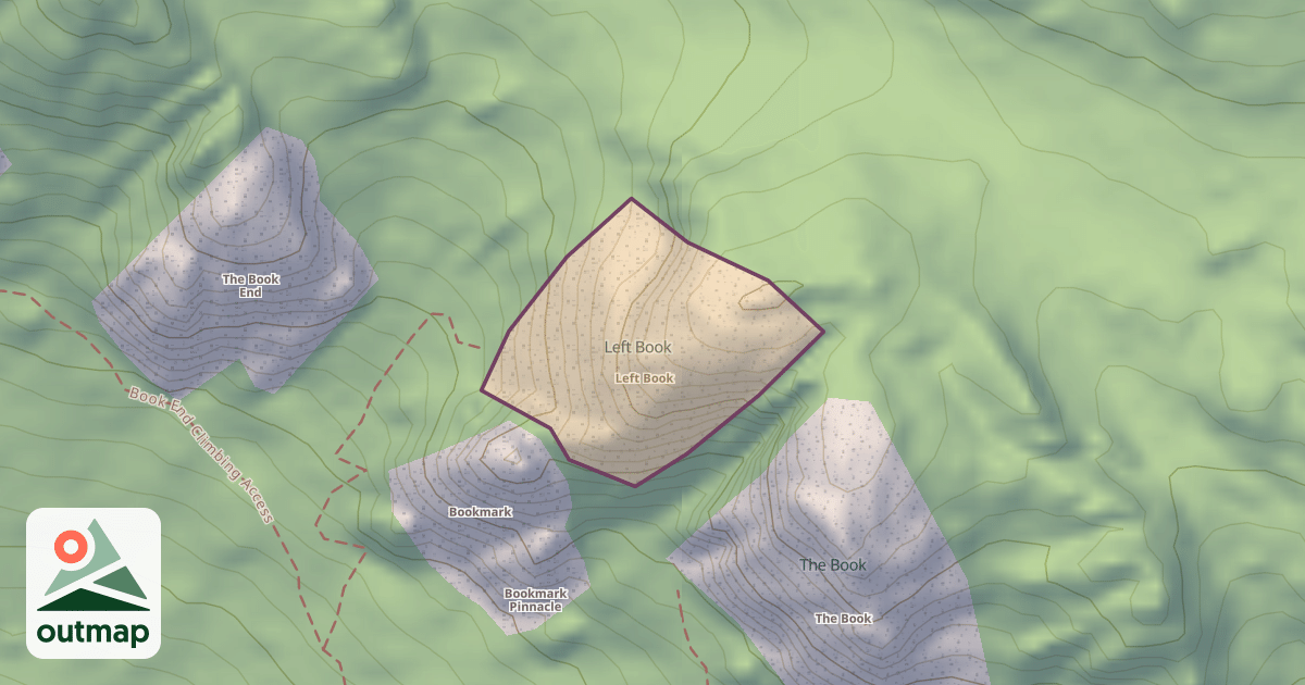 Map of Left Book