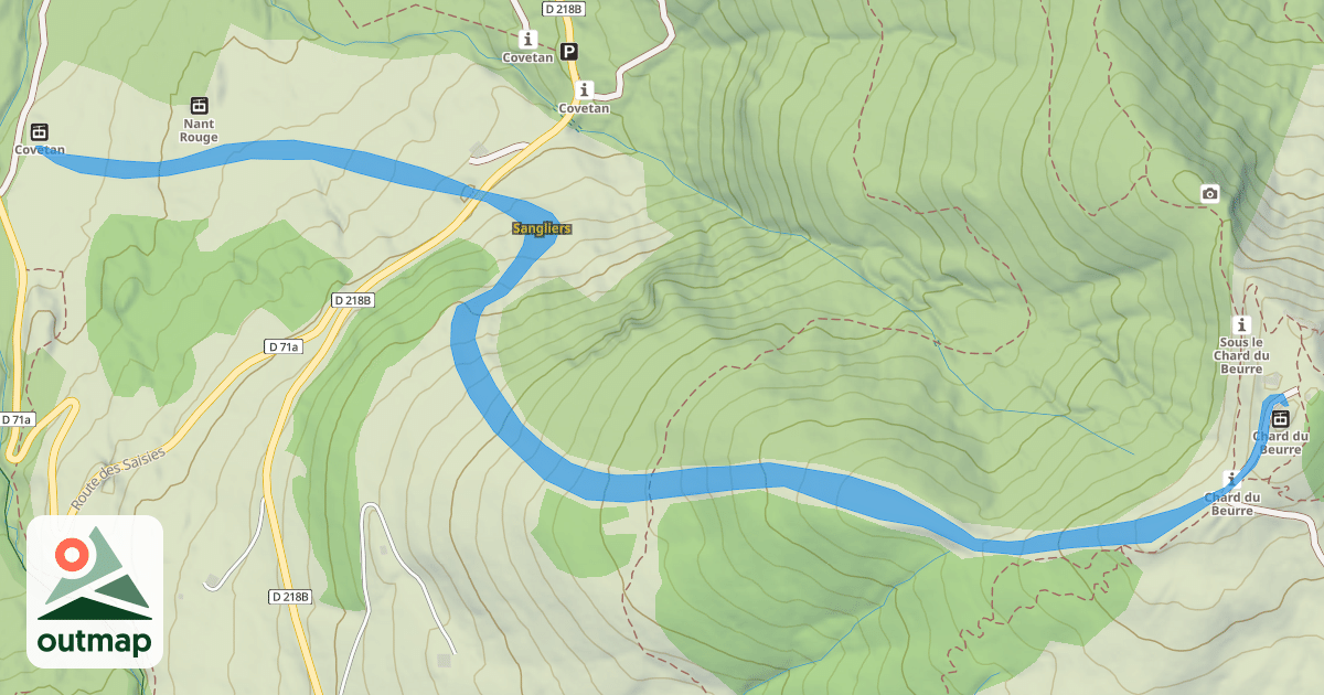 Map of Sangliers