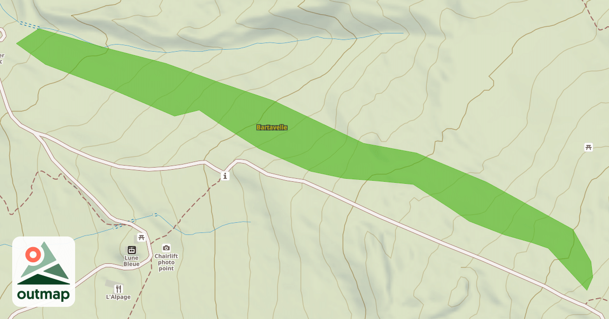 Map of Bartavelle