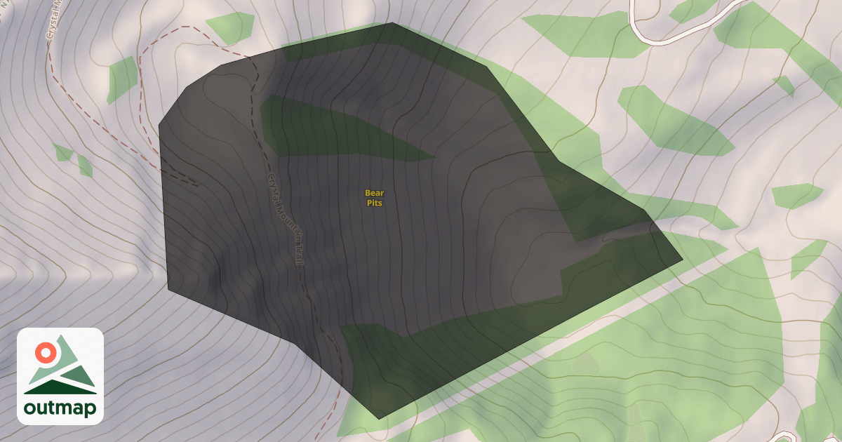 Map of Bear Pits