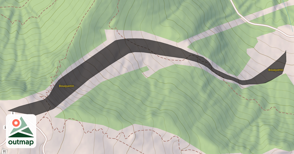 Map of Bouquetin