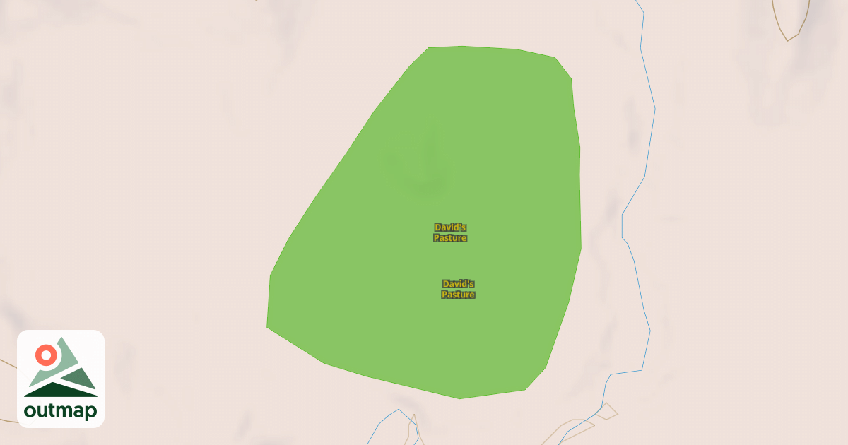 Map of David's Pasture