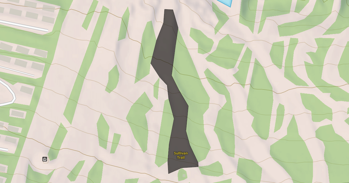 Map preview of Sullivan Trail