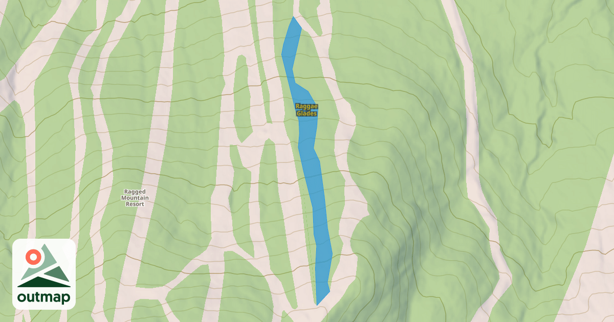 Map of Raggae Glades