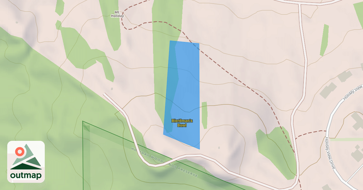 Map of Bierdman's Bowl