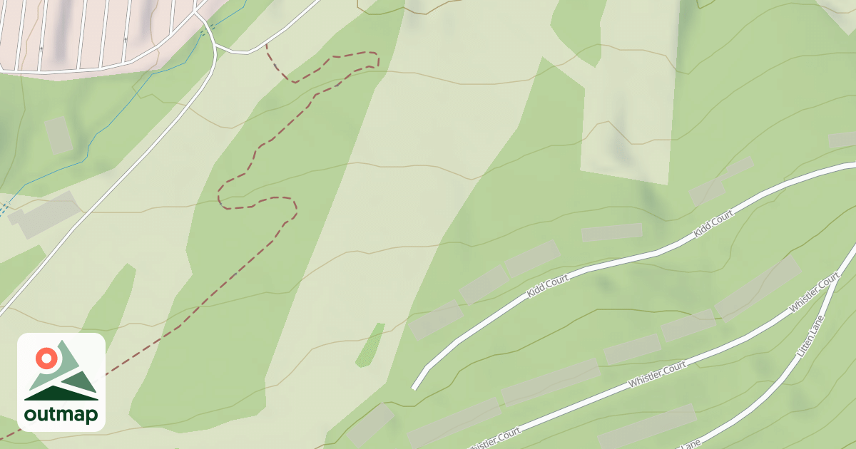 Map of Easy Street Terrain Park
