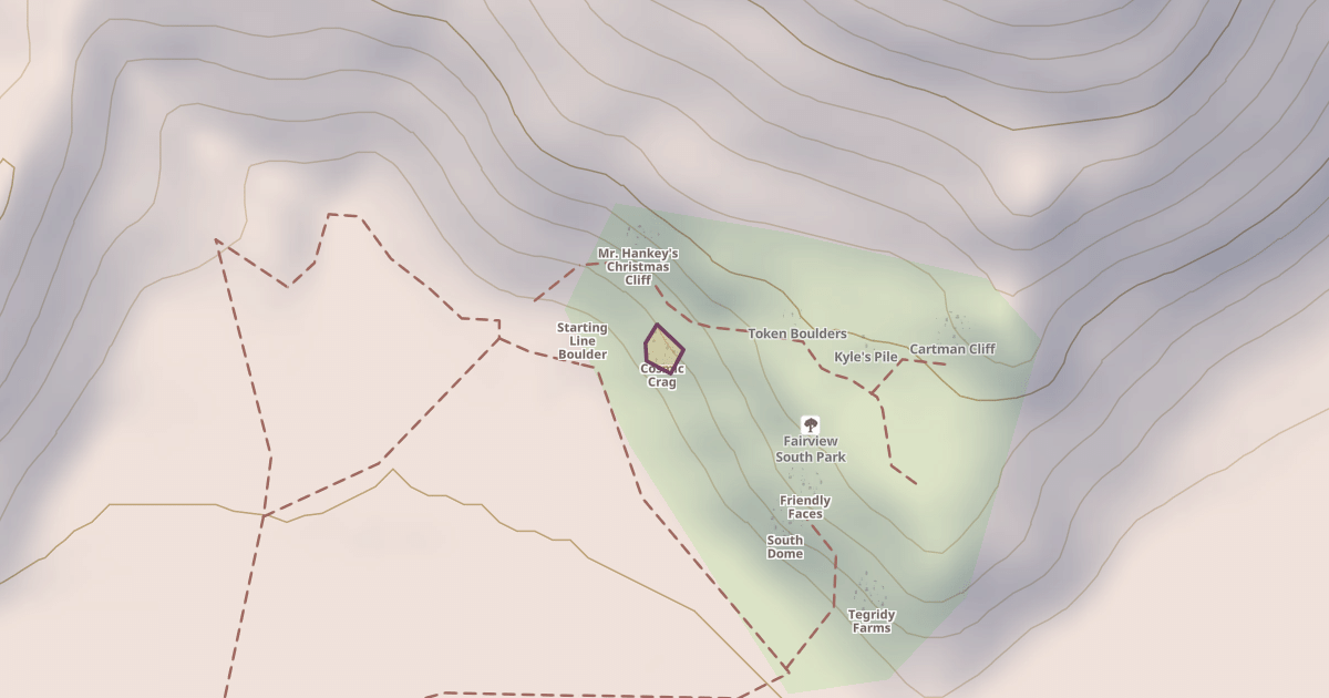 Map preview of Cosmic Crag