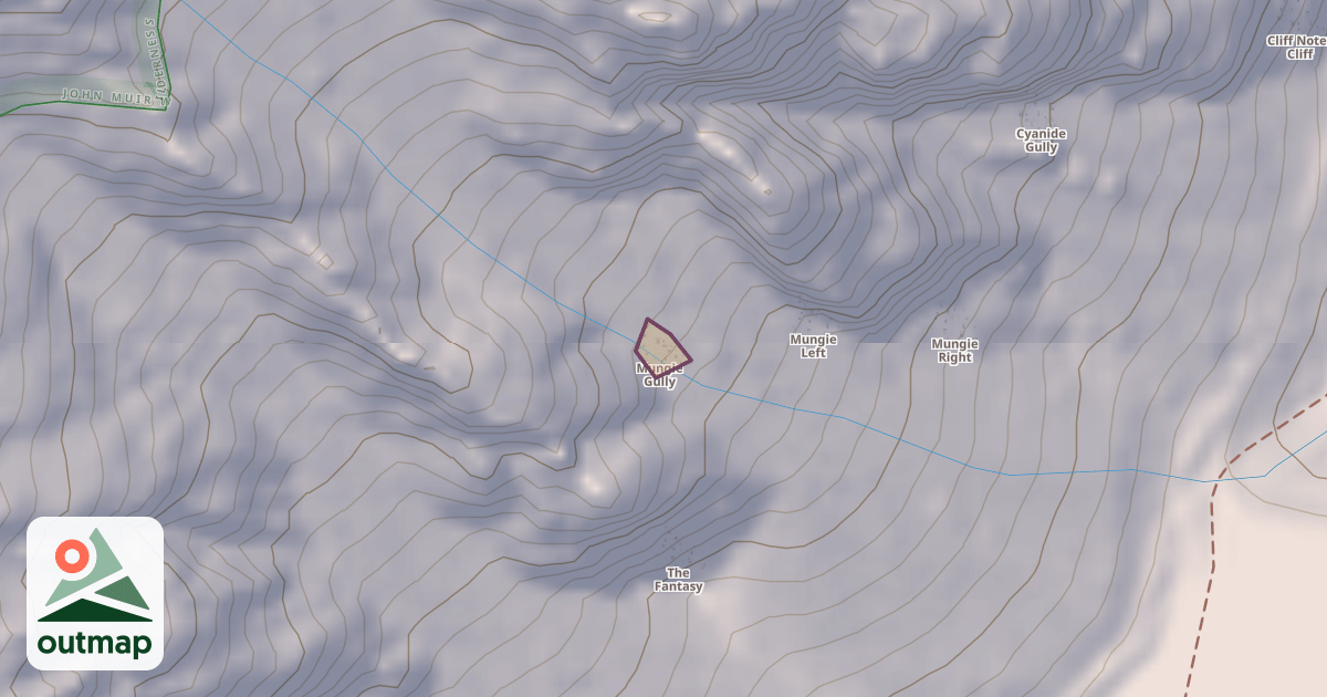 Map of Mungie Gully