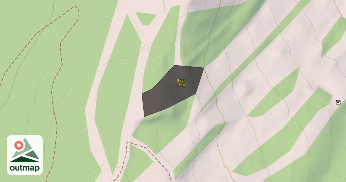 Map of Bear Trap