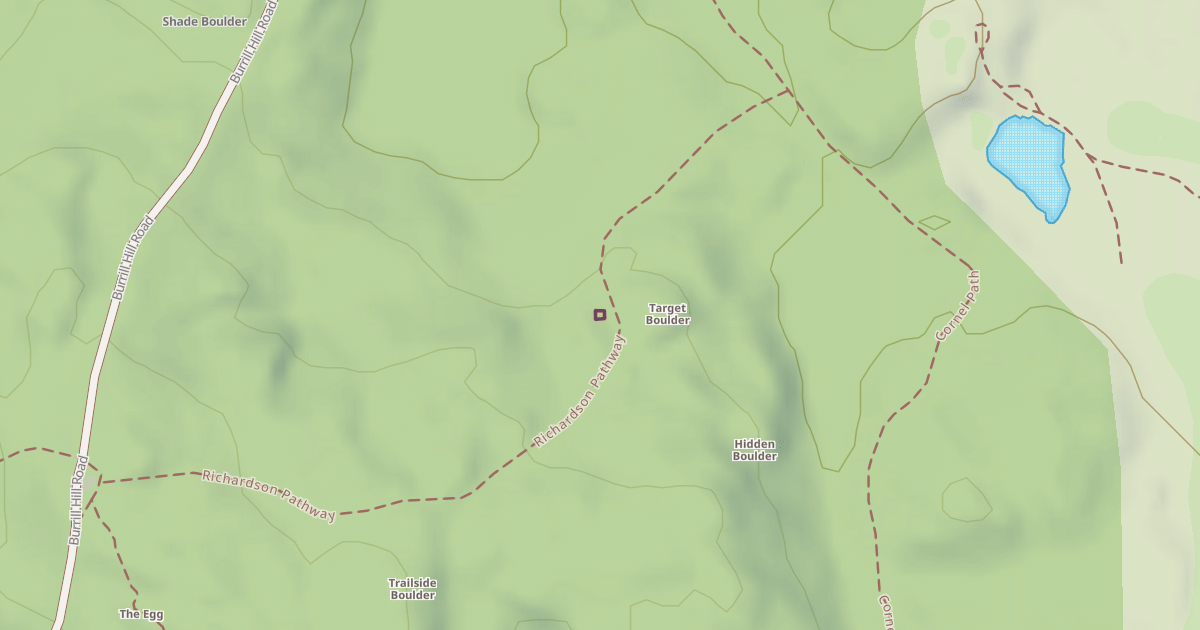 Map preview of Pedestal Boulder