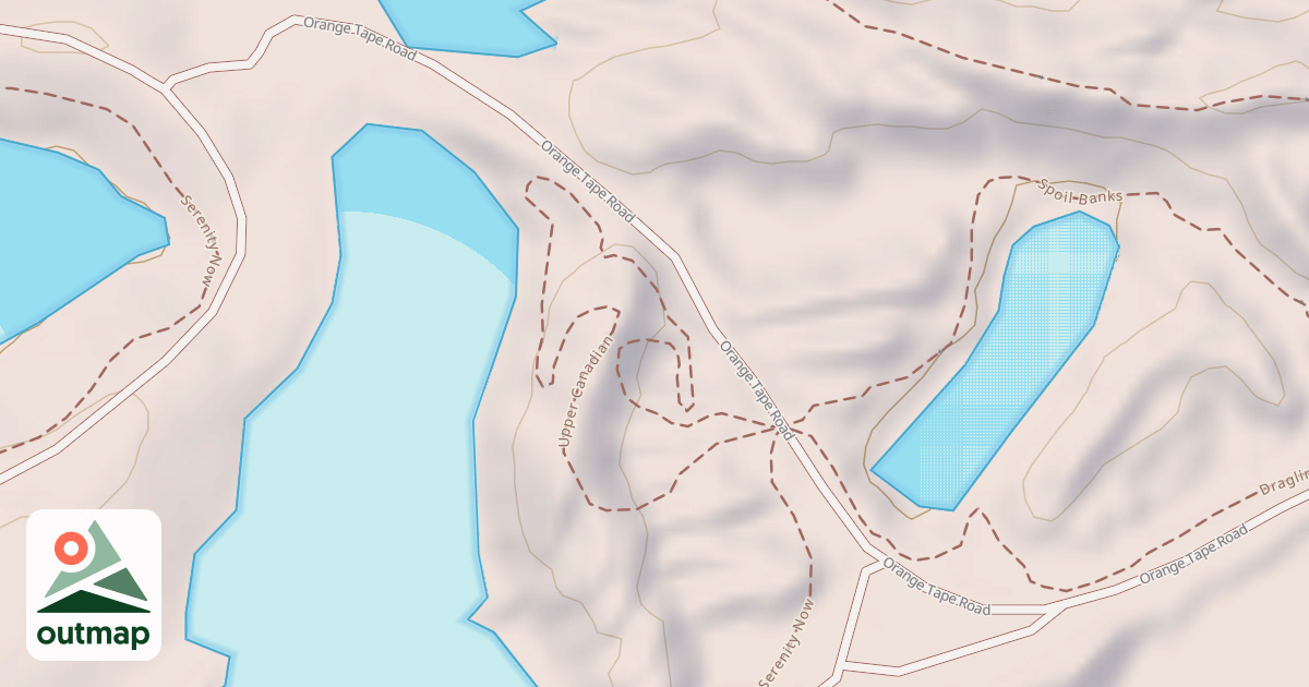 Map of Upper Canadian
