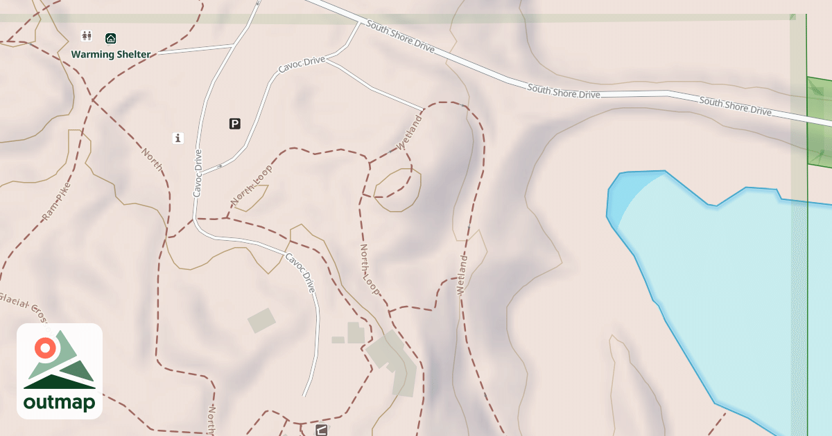 Map of Sled Area