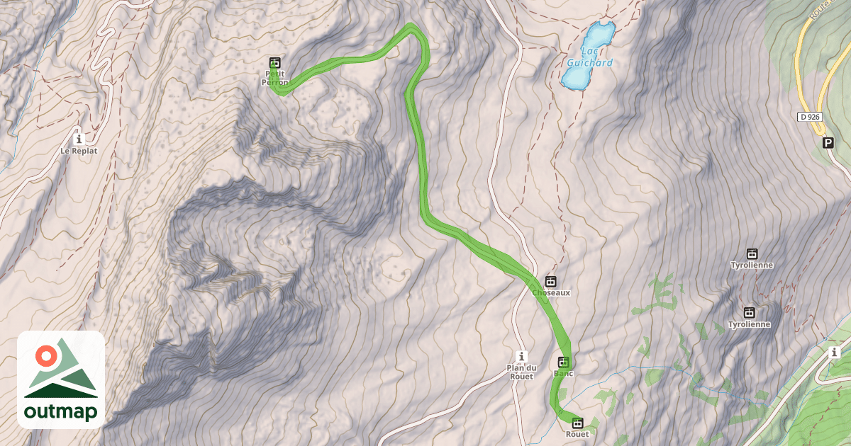 Map of Blanchons
