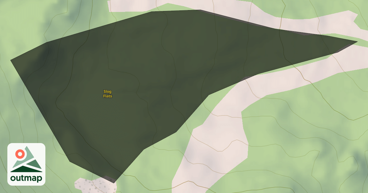 Map of Slog Flats