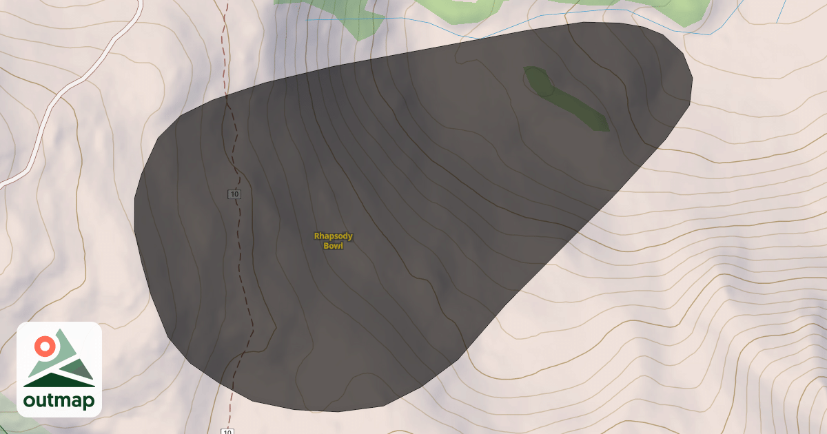 Map of Rhapsody Bowl