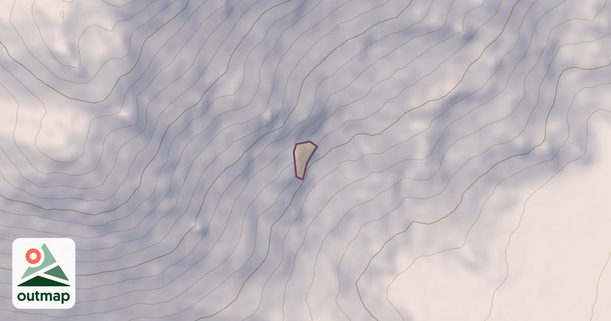 Map of Boosty Boy Crag