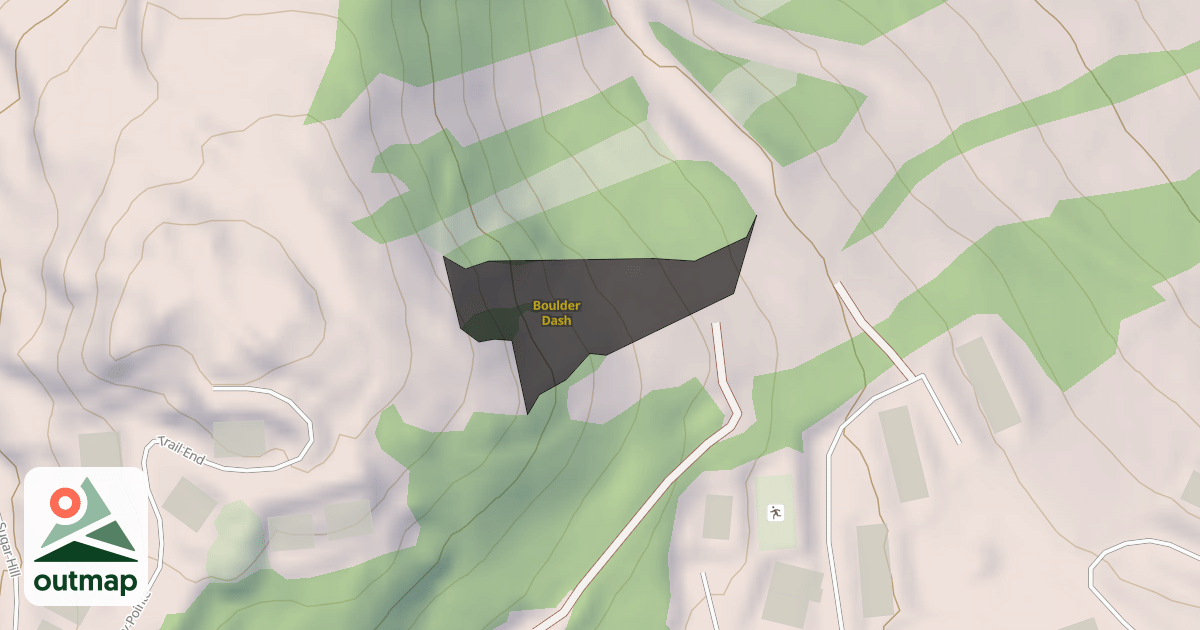 Map of Boulder Dash