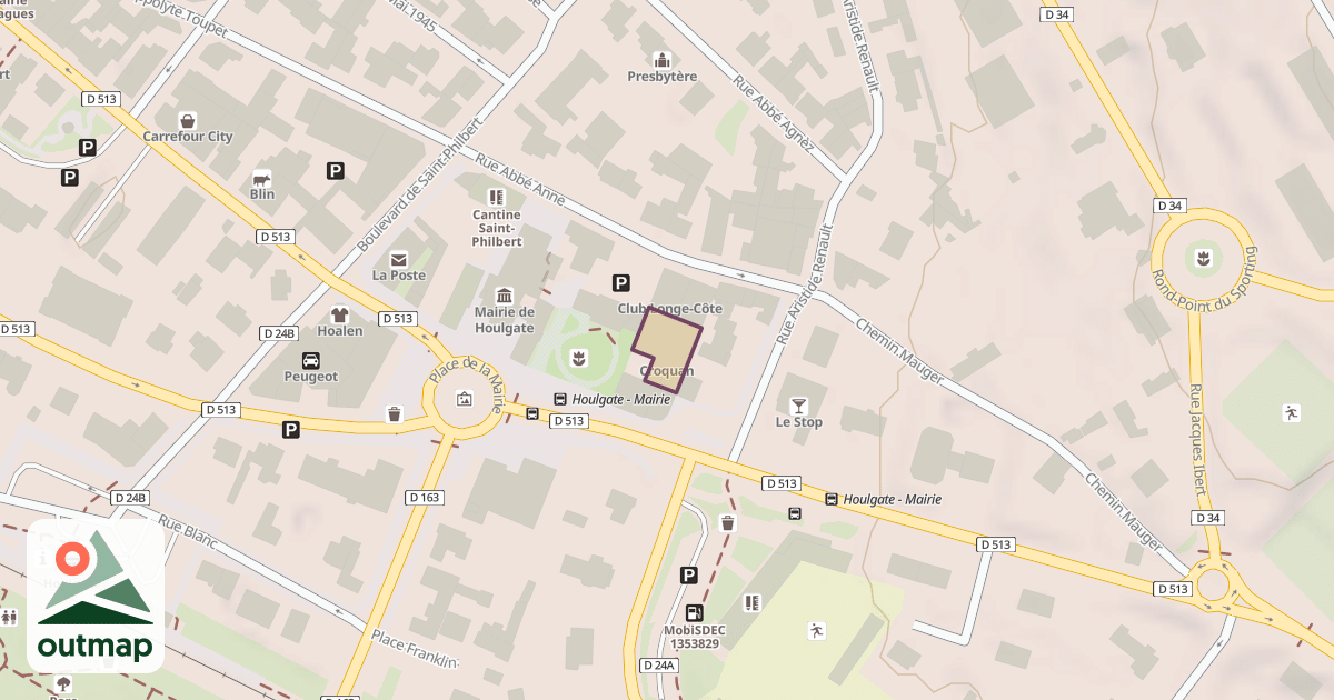 Map of Croquan