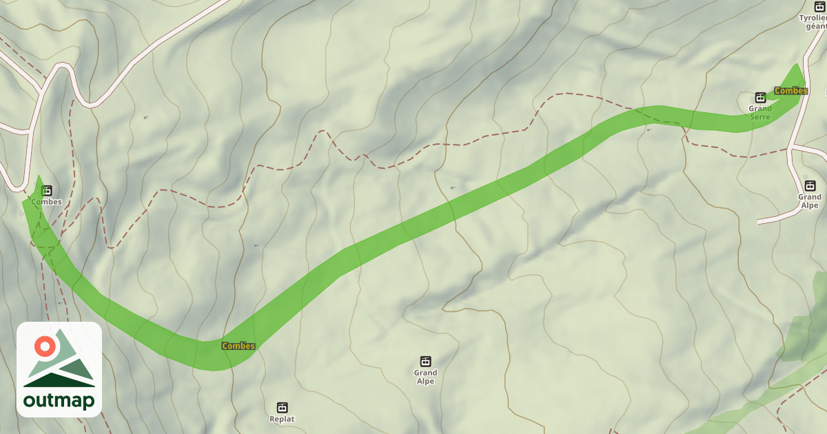 Map of Combes
