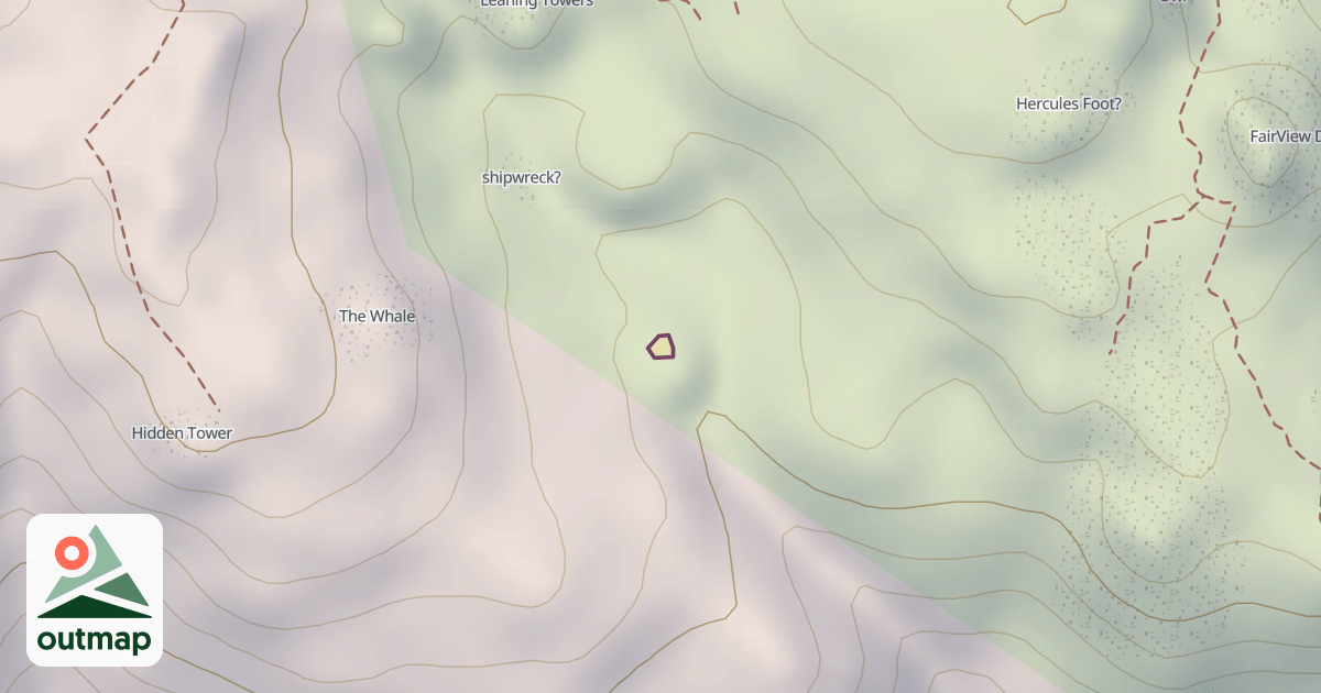 Map of Camel Toe