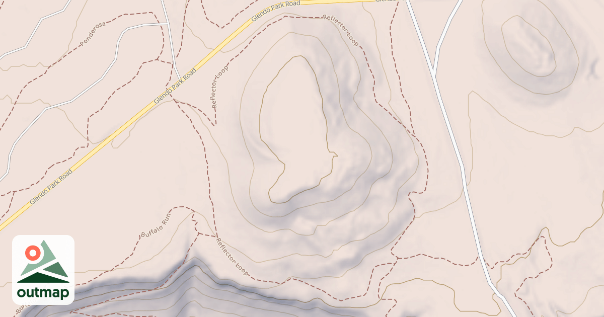 Map of Reflector Loop