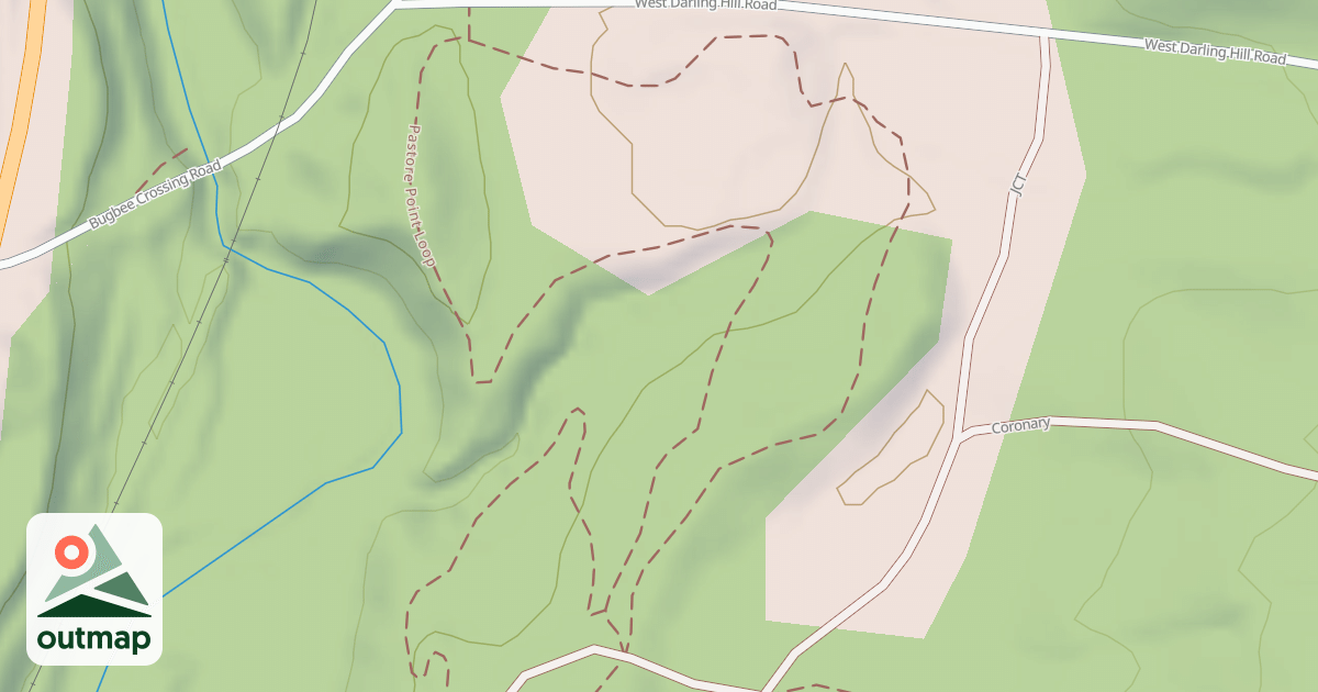 Map of Pastore Point Loop