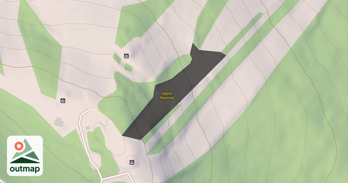 Map of Upper Ramrod