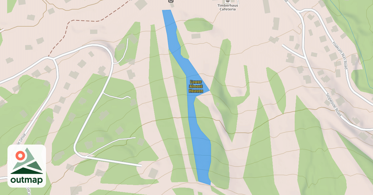 Map of Lower Almost Heaven