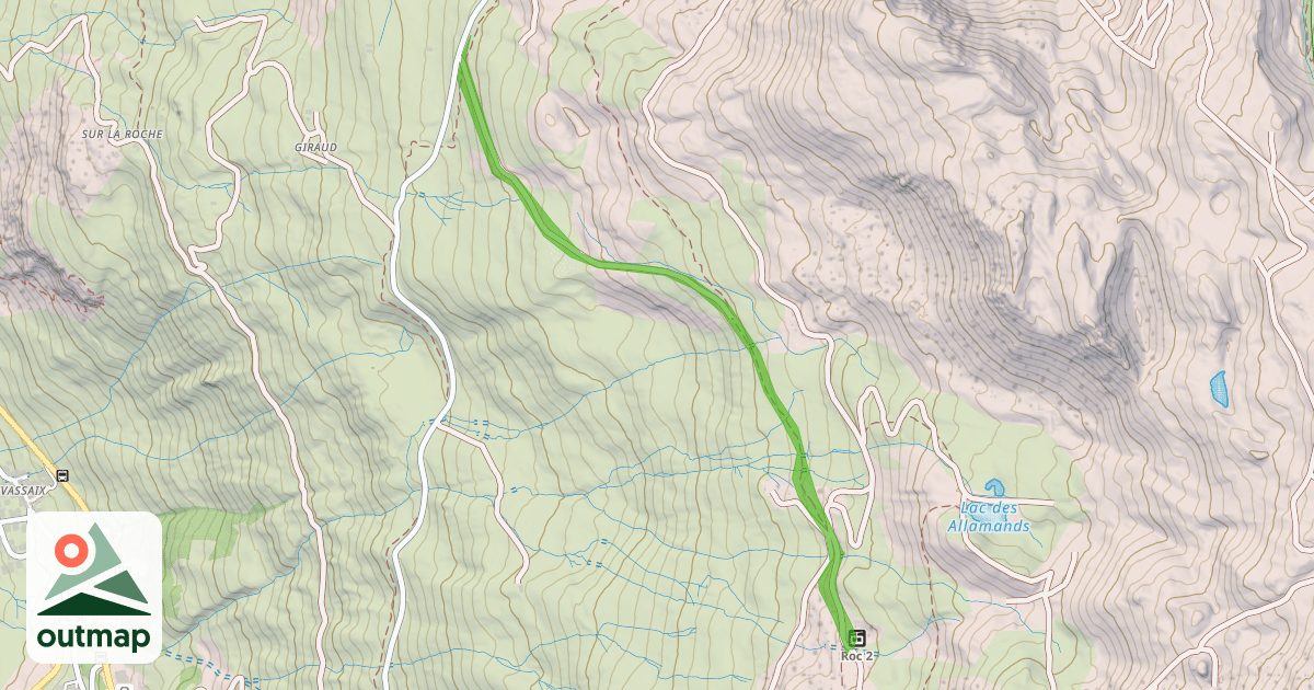 Map of Boulevard des Girauds