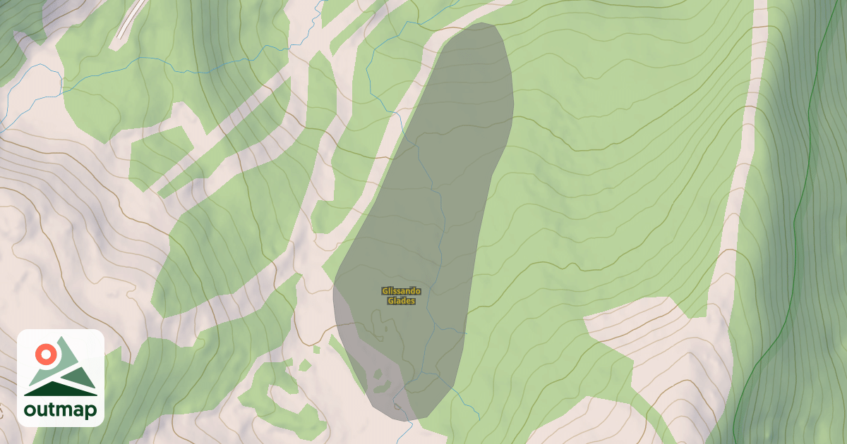 Map of Glissando Glades