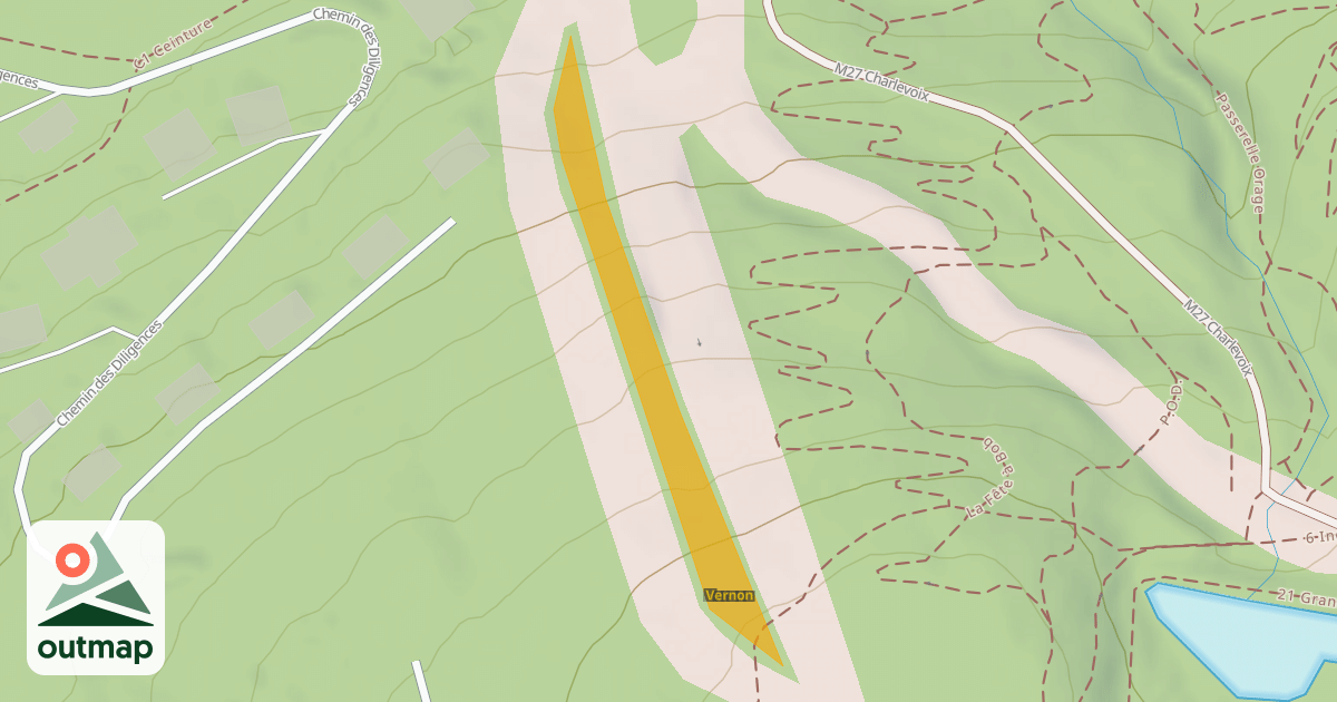 Map of Vernon
