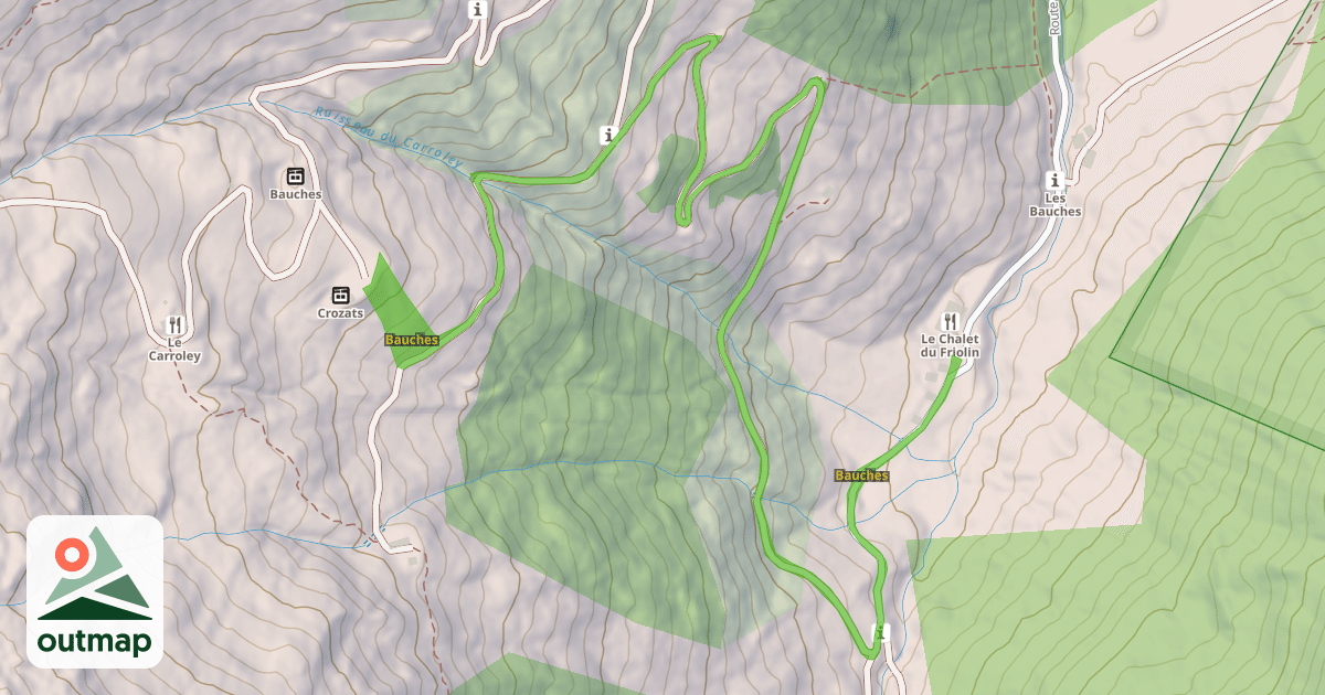 Map of Bauches